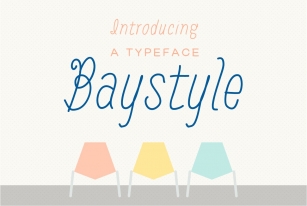 Baystyle typeface Font Download
