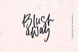 Blush Away Font Download