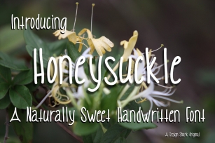 Honeysuckle Font Download