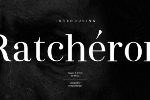 Ratcheron: Elegant Serif Font Download