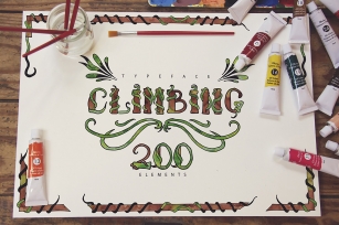 Climbing + Extras Font Download
