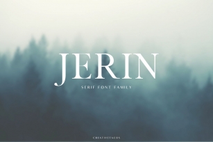 Jerin Serif Famiy Font Download