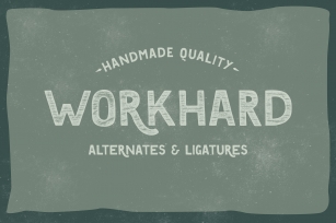 WORKHARD Typeface Font Download