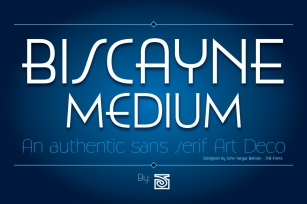 Biscayne Medium Font Download