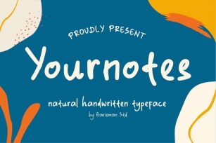 Yournotes || Natural Handwritten Font Download