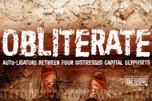 Obliterate Font Download