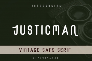 Justicman Font Download