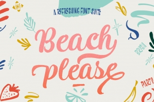 Beach Please Font Download