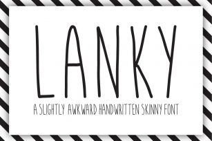 Lanky Font Download