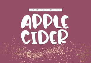 Apple Cider Font Download