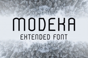 Modeka Extended Font Download