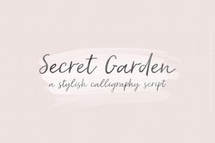 Secret Garden Font Download