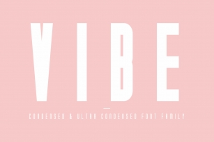 Vibe Condensed Family Font Download