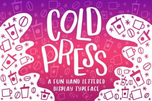 Cold Press Font Download