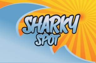 Sharky Spot font Font Download