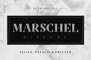 Marschel Display Font Download