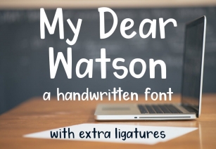 My Dear Watson Font Download