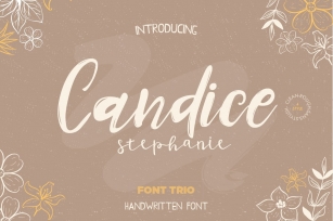 Candice Trio Font Download