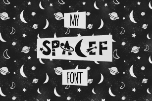 Spacef + Bonus:  Patterns Font Download