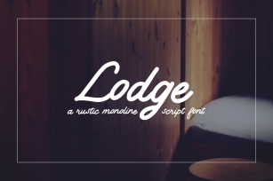 Lodge Script Font Download