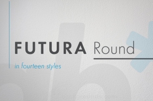 Futura Round Regular Font Download