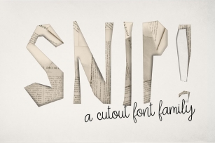 SNIP! Family Font Download