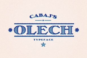 OLECH FAMILY Font Download