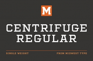 Centrifuge Regular Font Download