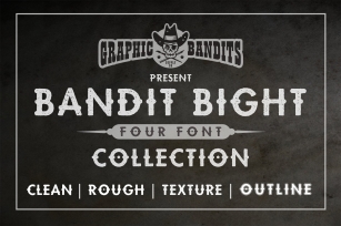 Bandit Bight – Family (4) Font Download