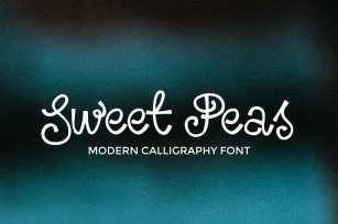 Sweet Peas Font Download