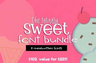 Totally Sweet Bundle Font Download