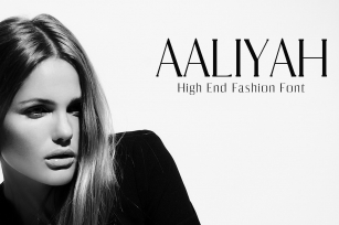 Aaliyah Serif Family Pack Font Download