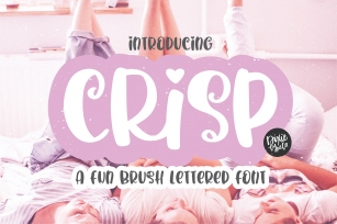 CRISP a Bold Brush Lettered Font Download