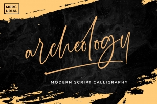 Archeology Script Font Download