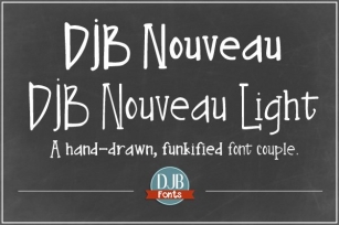 DJB Nouveau Font Download