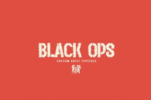 Black Ops Font Download