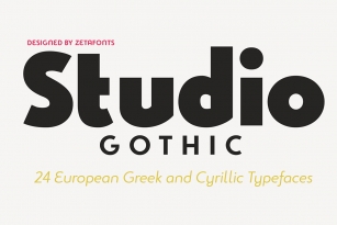 Studio Gothic Font Download