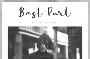 Best Part Font Download