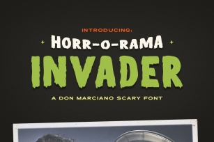 Invader Scary Font Download