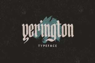 Yerington Typeface Font Download
