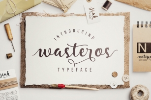 Wasteros Typeface Font Download