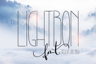 Lightbon Modern Font Download