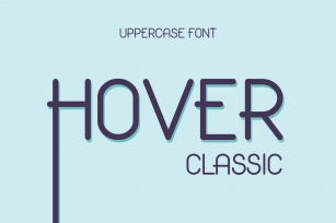 Hover Classic Uppercase Font Download