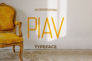 Piav Typeface Font Download
