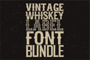 Whiskey fonts BUNDLE! Font Download