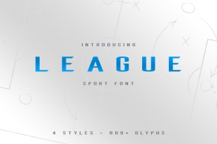 League Sport Typeface Font Download