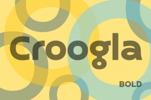 Croogla 4F Bold Font Download
