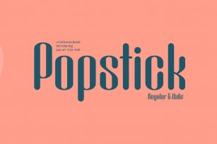 Popstick Font Download