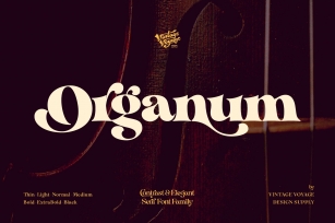 Organum • Family • 50% OFF Font Download