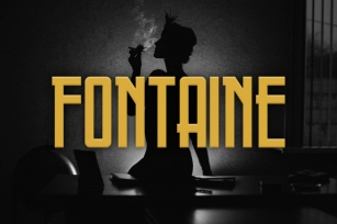 Fontaine Typeface Font Download